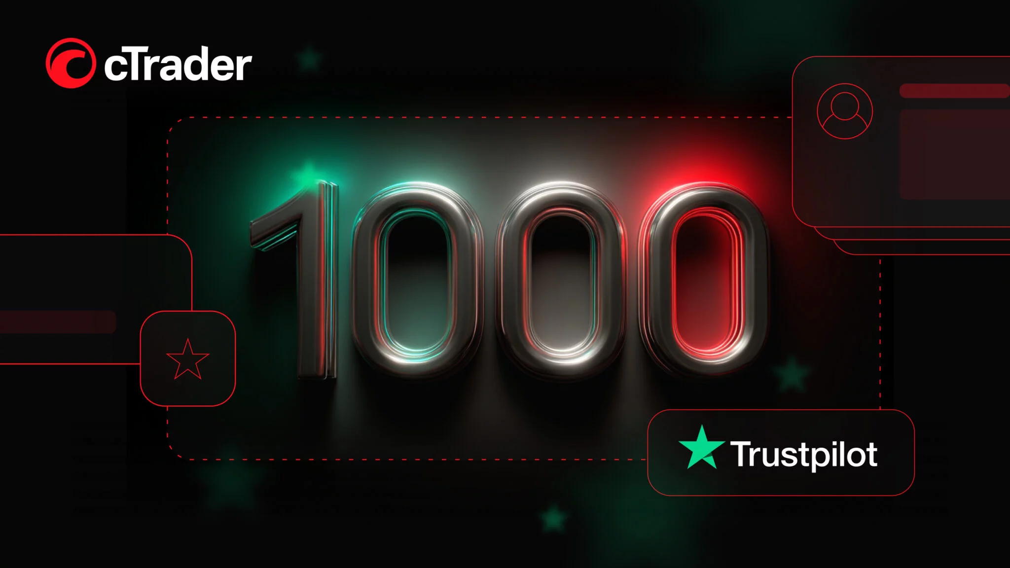 cTrader reaches 1,000+ Trustpilot reviews as a leading forex & CFD platform cTrader Trustpilot
