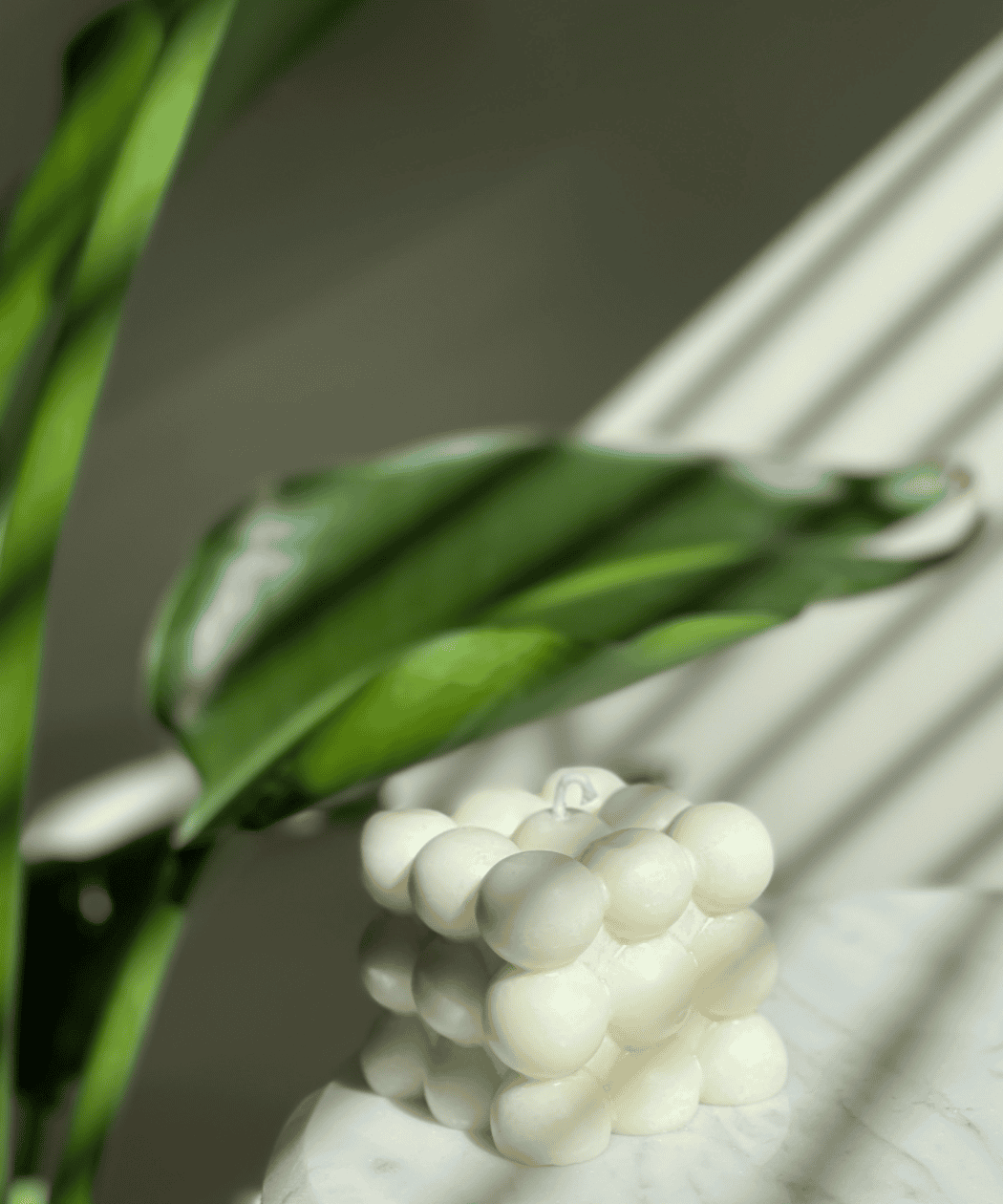 Bubble Sculpture candle