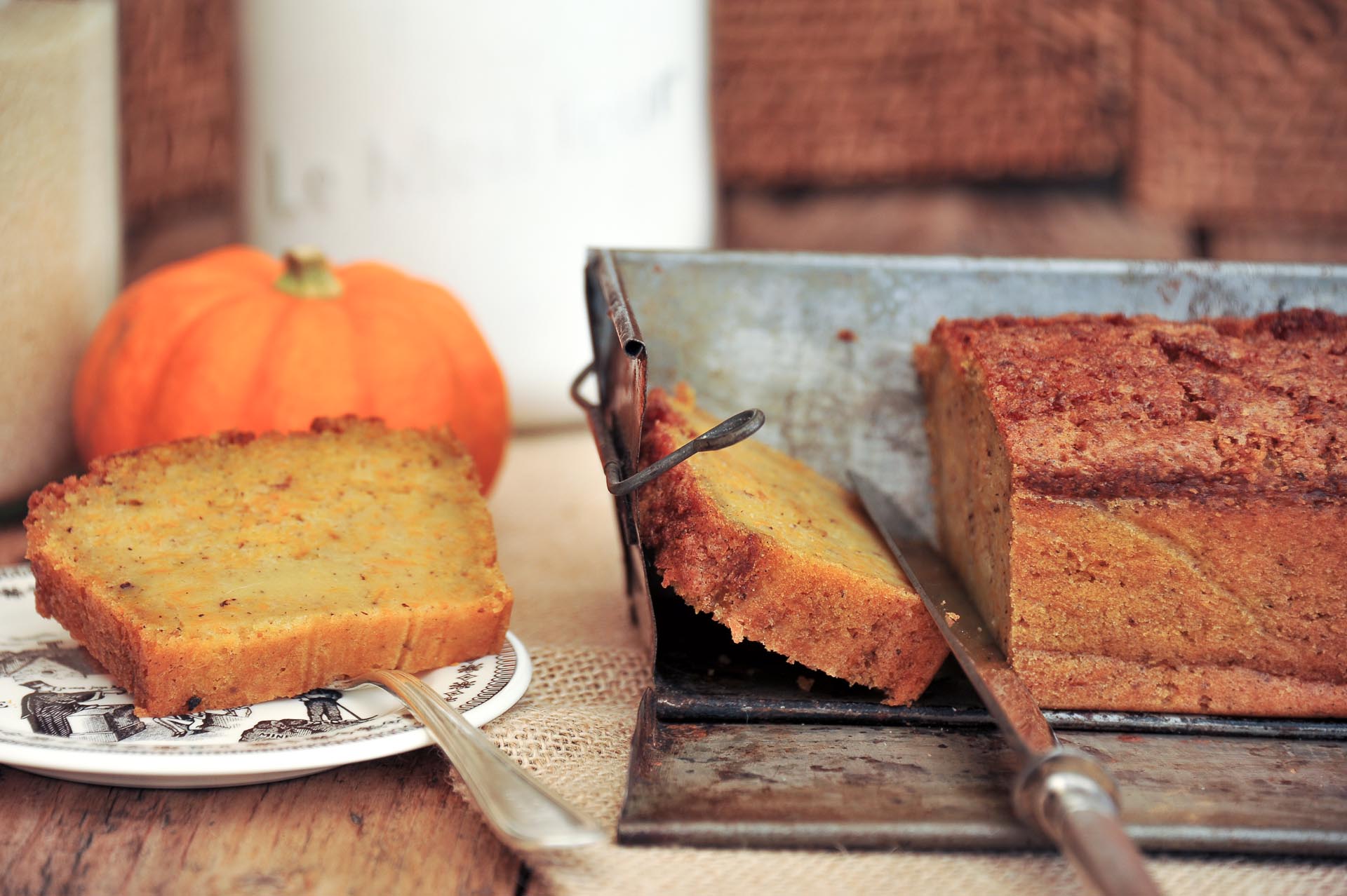 Mon délicieux cake sucré au potiron Mon délicieux cake sucré au potiron