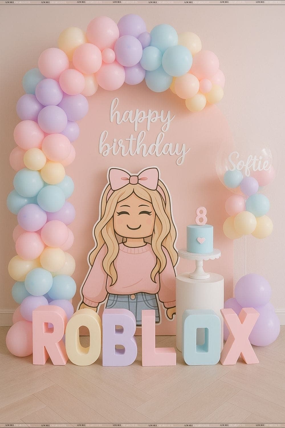 Roblox Avatar Style Codes & Party Balloons Decor Kids Will Love - Adore ...