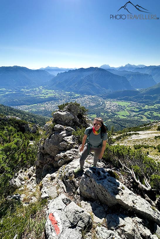 Reisebloggerin Biggi Bauer auf dem Steinerne Jäger Steig