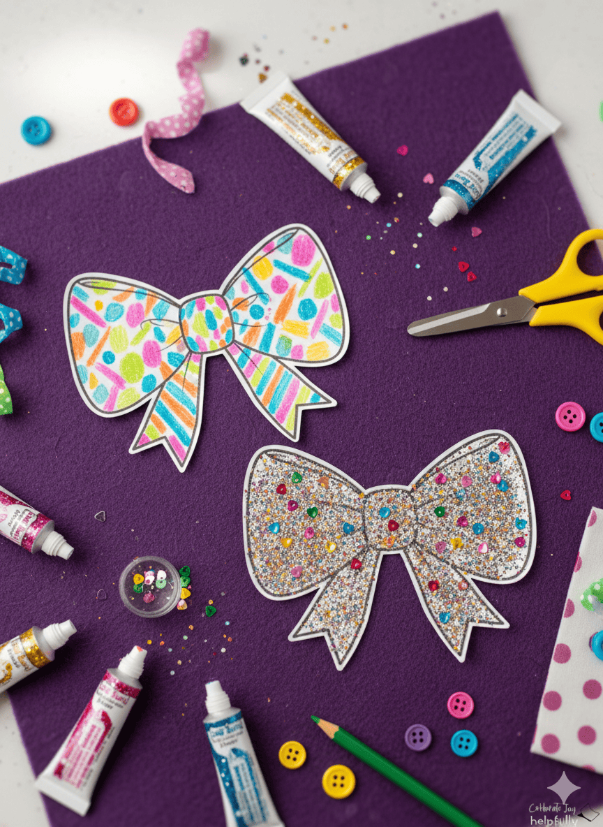 Schleifen als Papierdeko mit eigenen Ideen noch schöner machen!