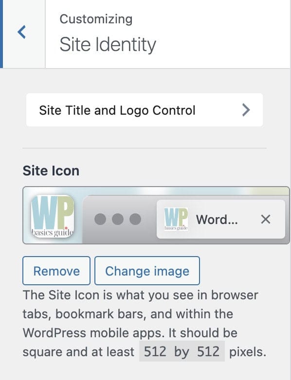 How to Update Your Site Logo and Site Identity in Kadence WordPress 7 where to change site icon in customizer