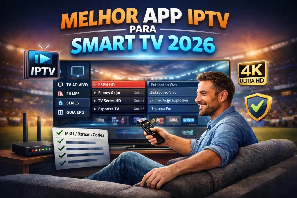 MELHOR APP IPTV PARA SMART TV