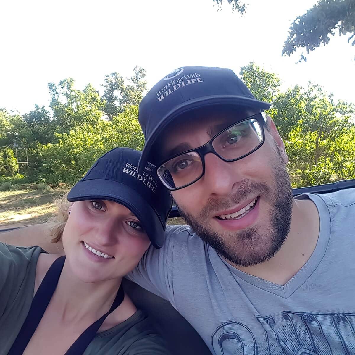 Gary and Edyta Gary and Edyta at Working with Wildlife