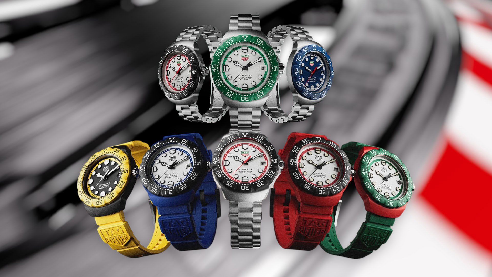 TAG Heuer Drops Nostalgic New Grid Of F1-Inspired Timepieces