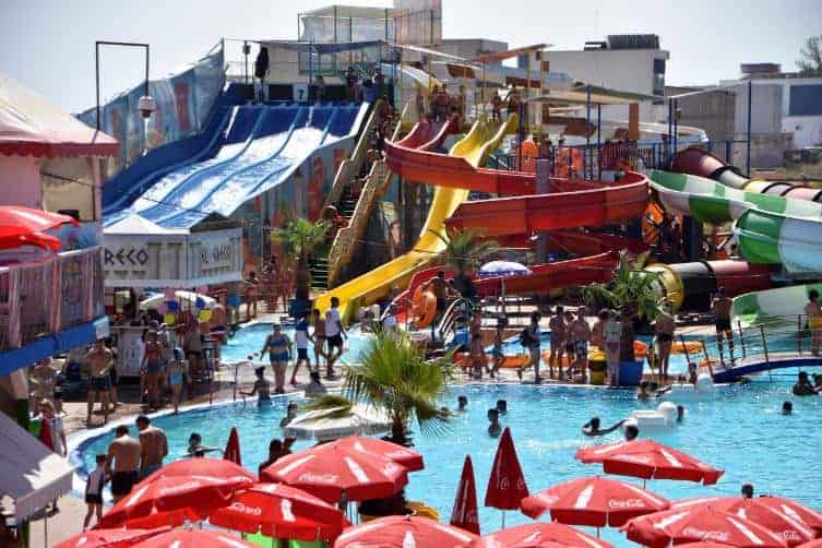parcuri acvatice litoral eforia aqua park vedere generala