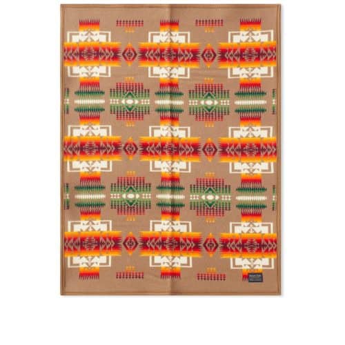 Couverture Vintage Pendleton Woolen Mills Chief Joseph 53x35 Pouces - Laine Multicolore