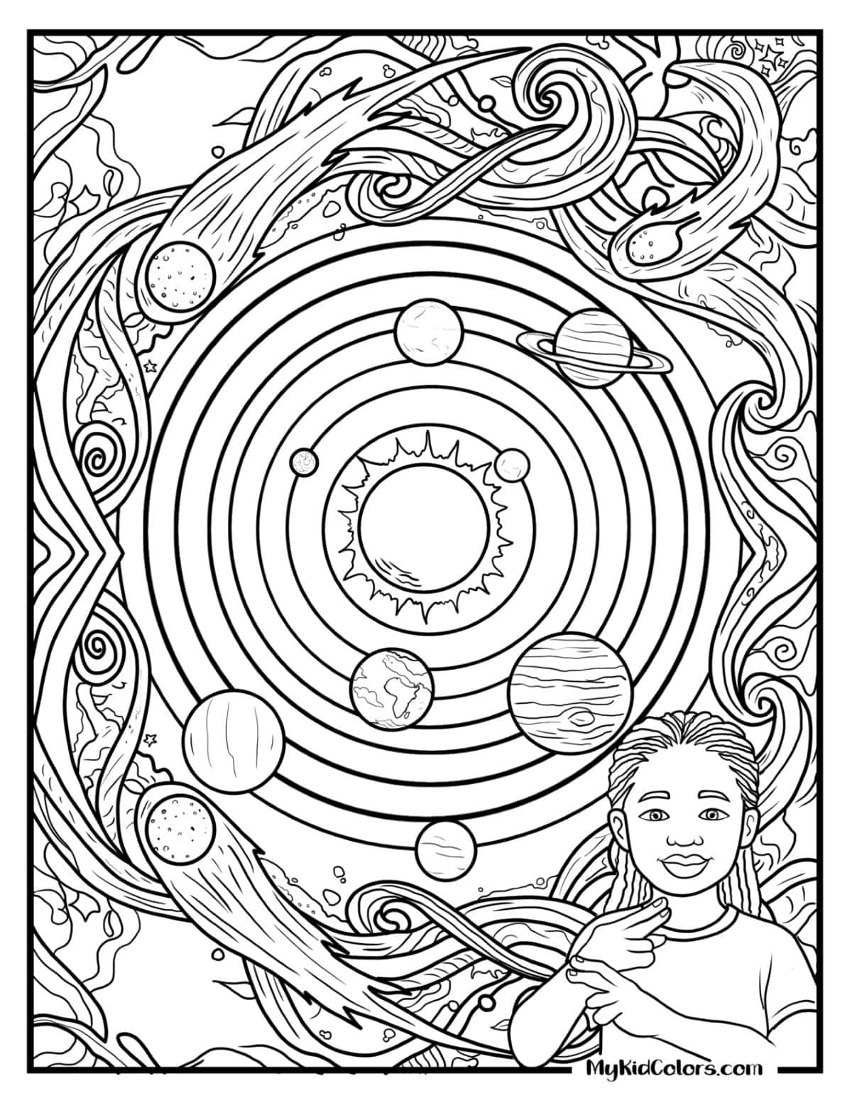 Solar System Coloring Pages – Page # 15