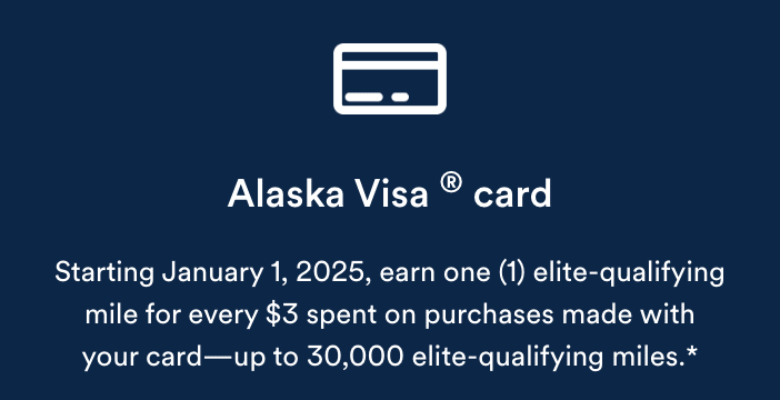 Alaska Mileage Plan: Easier MPV Status, Benefits, and Global Reach 3 Credit-card path to status