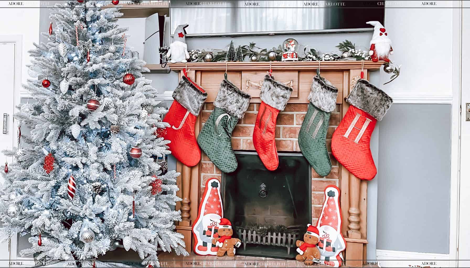 Flocked Fir Christmas Tree Review Image