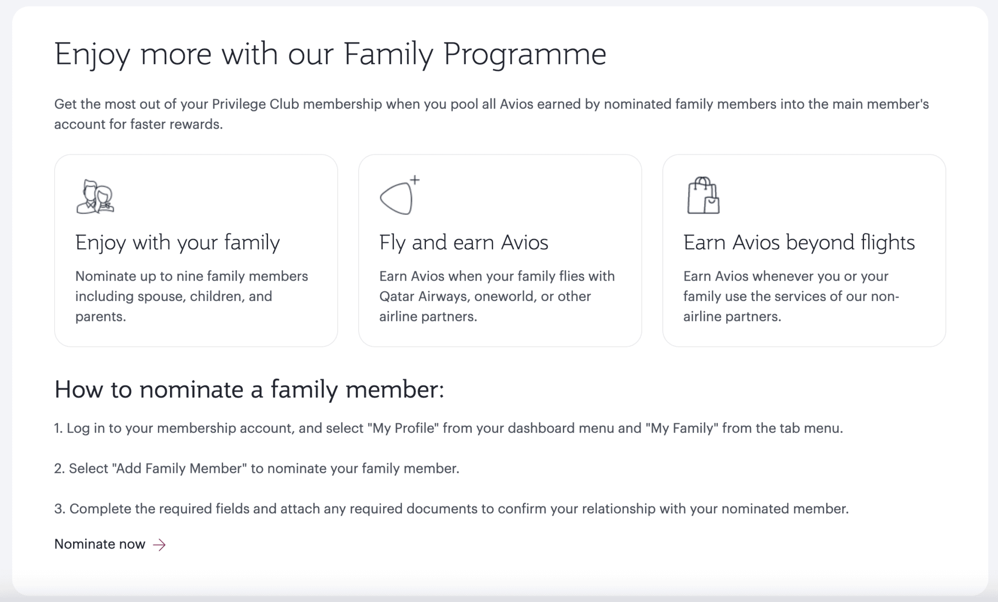 Qatar Airways Privilege Club Benefits and How They Compare to U.S. Programs 1 Family Pooling