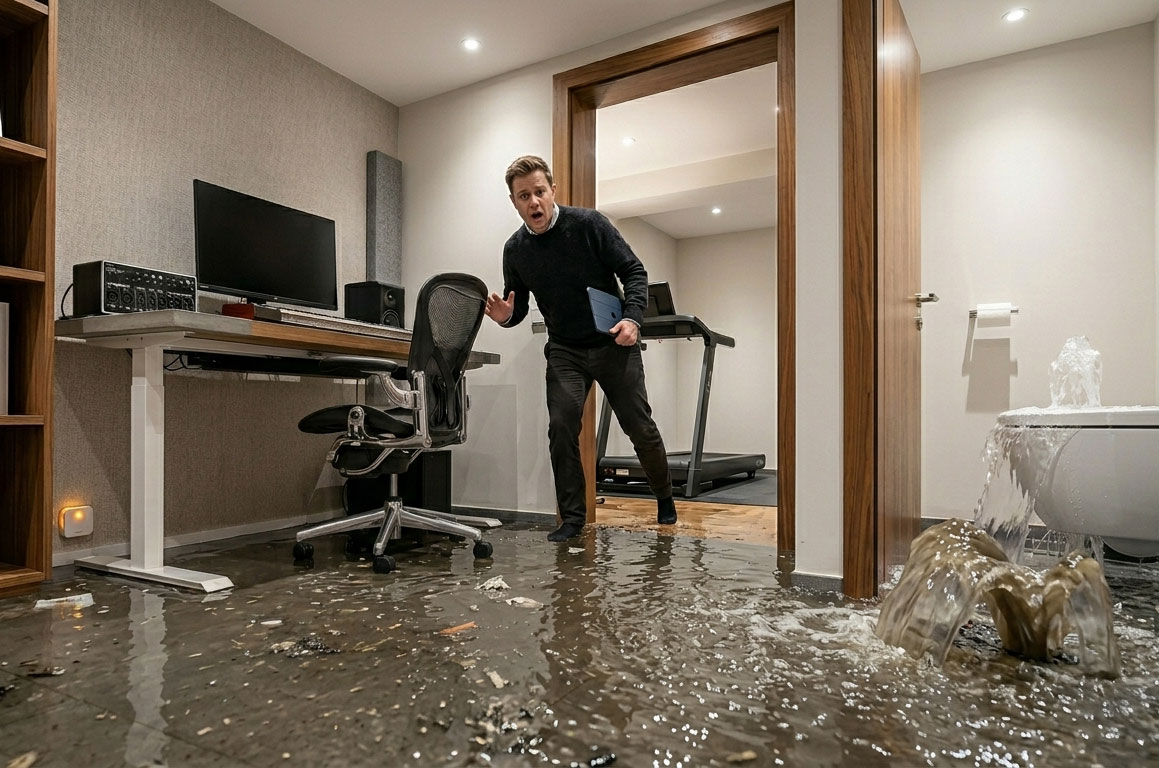 keller ueberflutet schmutzwasser