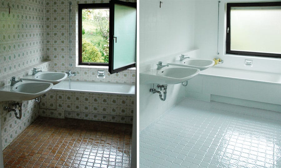 Fliesen lackieren vorher nachher