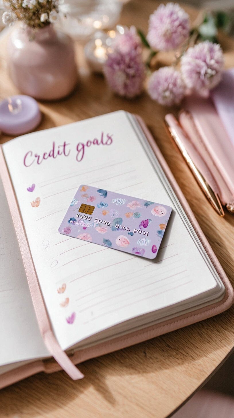 Credit card goals help with improving your finances.