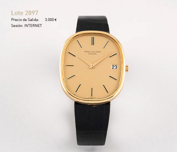 Subastas 1702 - Subasta marzo 2024 - Reloj caballero Patek Philippe