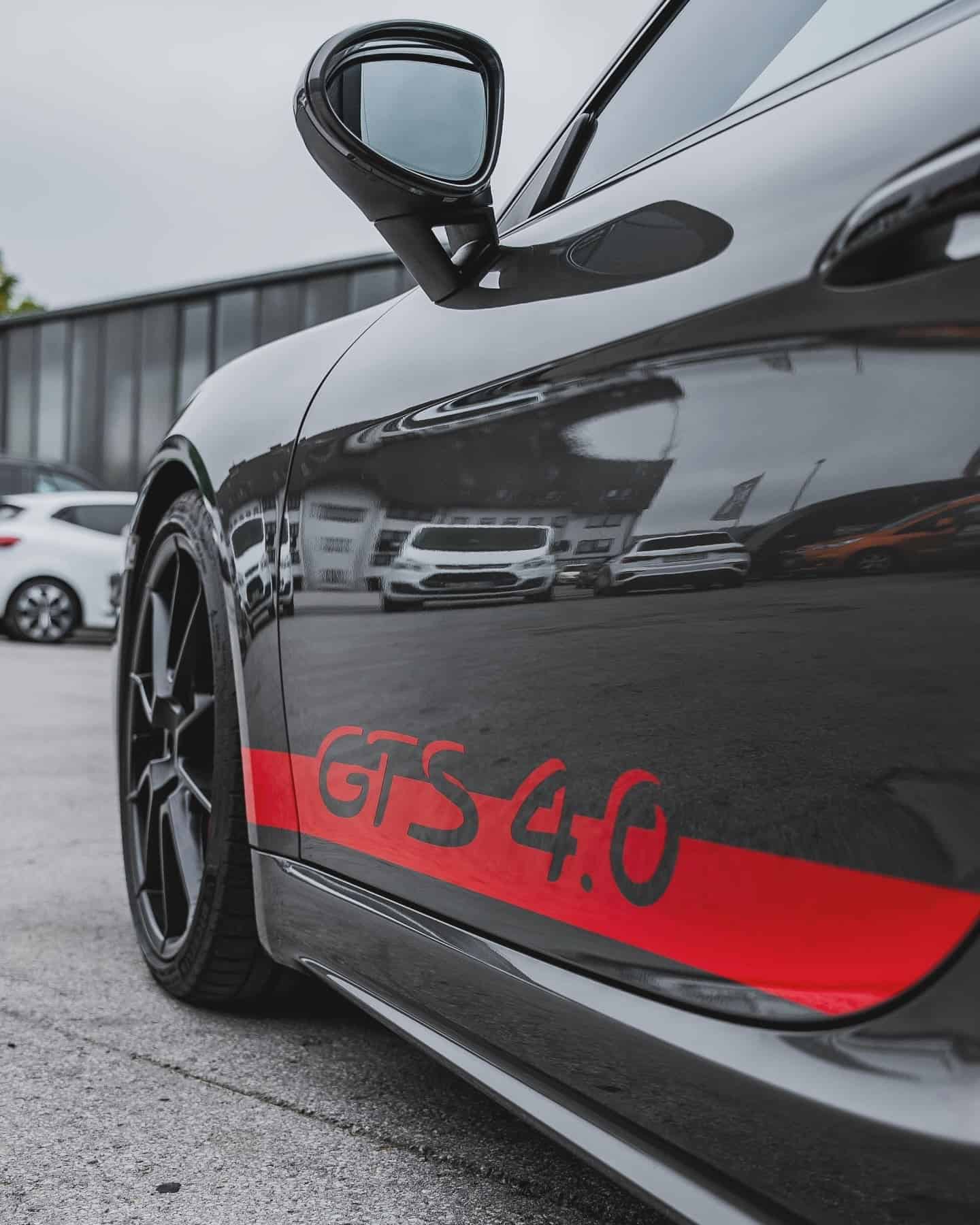 Porsche 718 Seitendekor