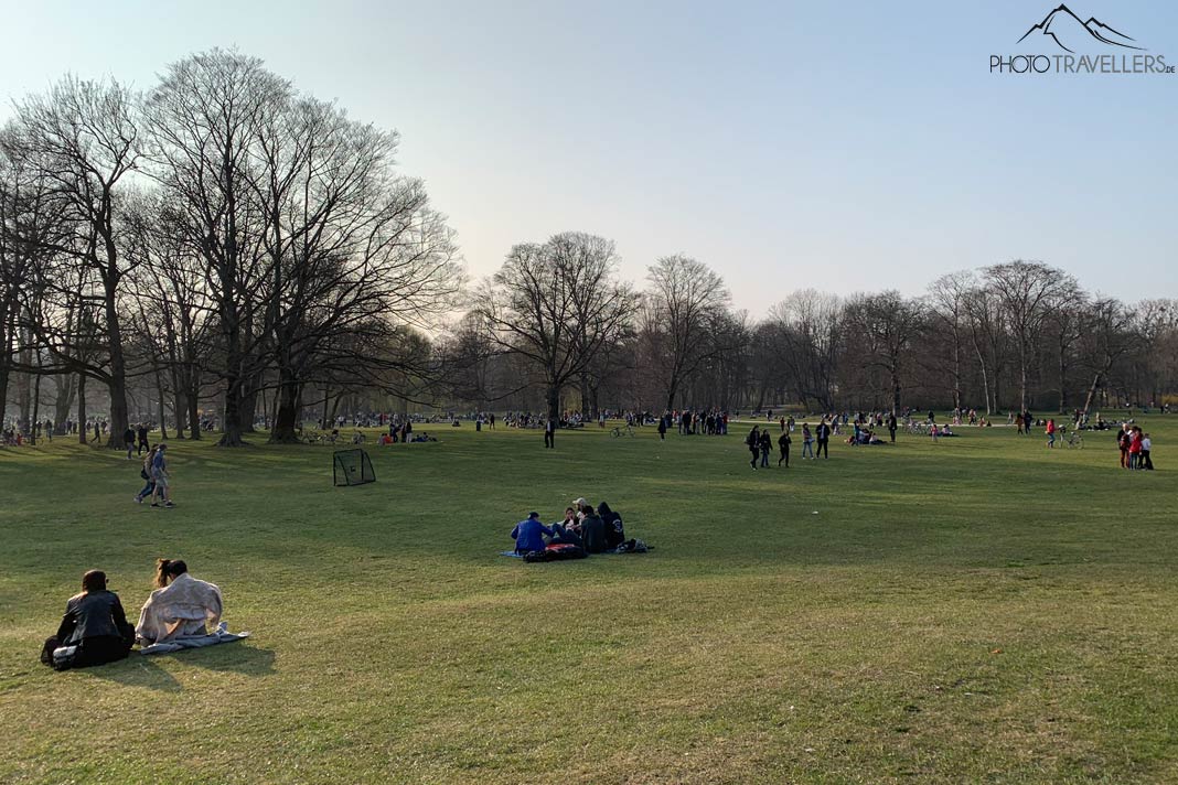 Wiese im Englischen Garten