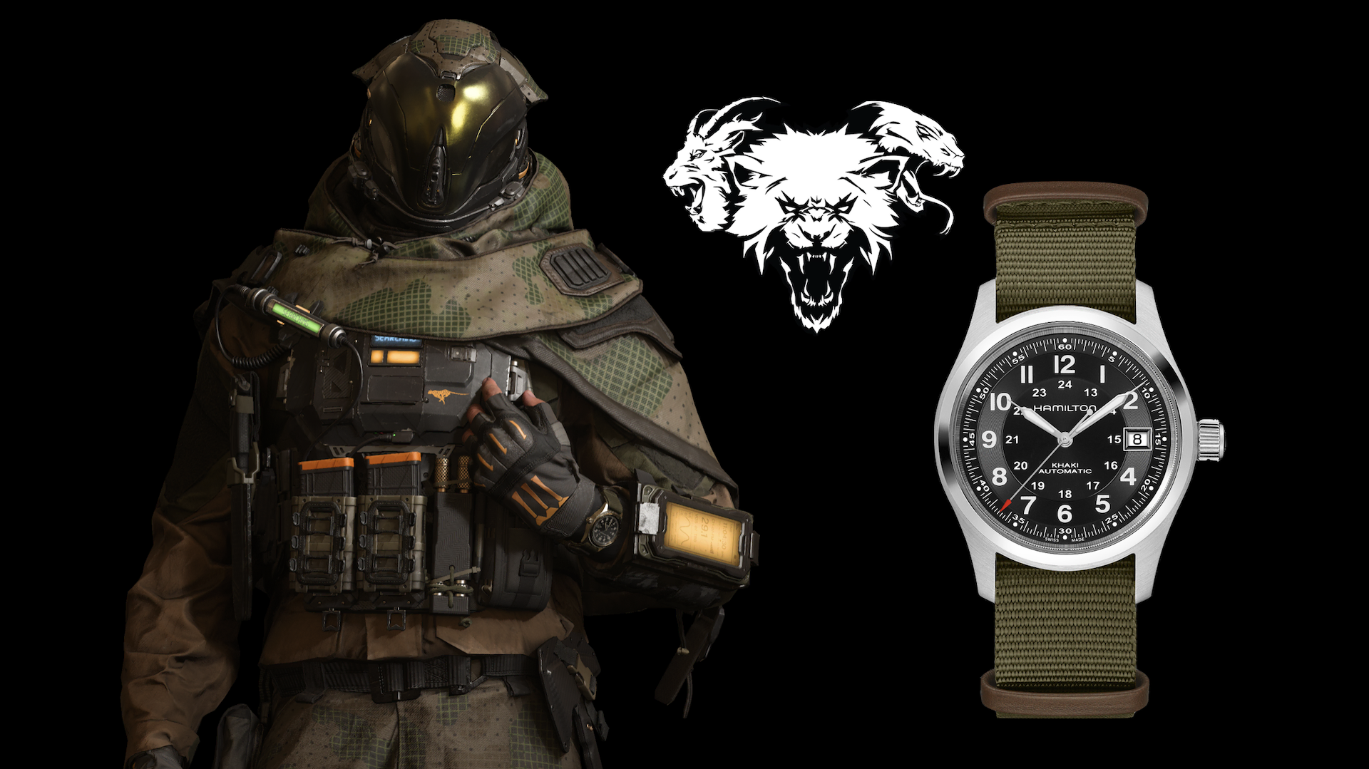 Hamilton Hits A Killstreak With The Khaki Field โCall Of Dutyโ Special Edition