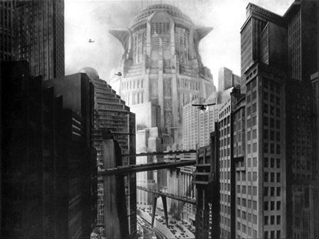 Metrópolis (Fritz Lang, 1927) - Art Deco al aire libre