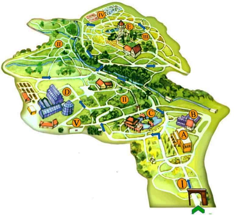 Harta-Gradinii-Botanice-din-Cluj