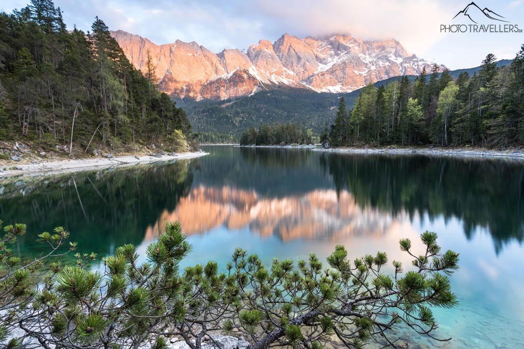 Sonnenuntergang am Eibsee