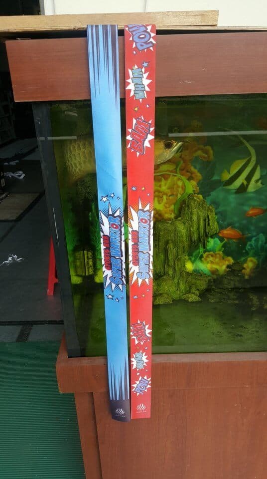 Head band print from Satin fabric