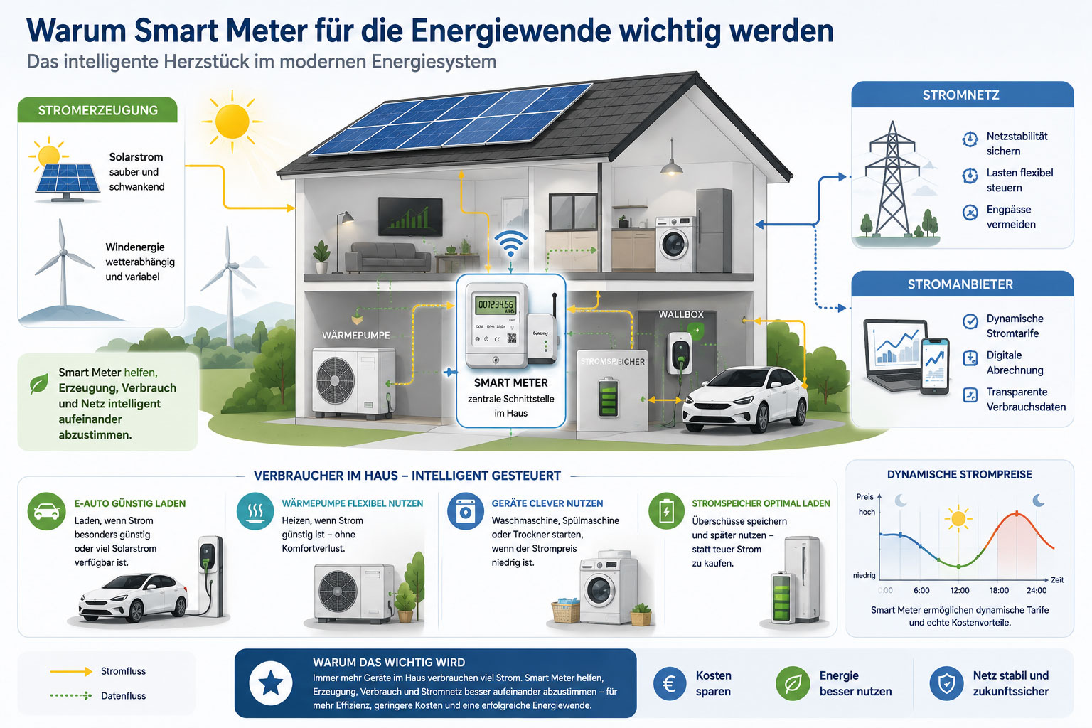 Warum Smart Meter für die Energiewende wichtig werden