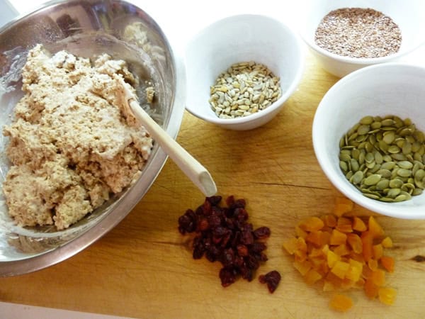 Nutty Buddy Bran Muffins, added goodies Nutty Buddy Bran Muffins, added goodies