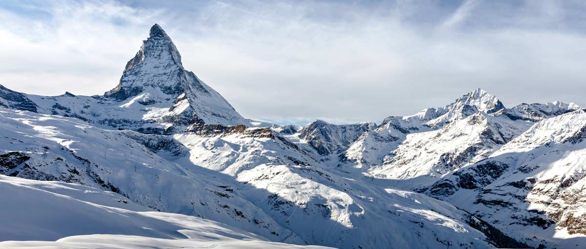 startseite-schweiz-sehenswuerdigkeiten Matterhorn im Winter, Schweiz