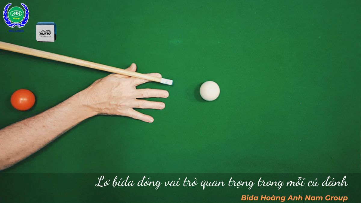 Lơ bida đóng vai trò quan trọng trong mỗi cú đánh