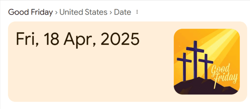 Когда наступит Страстная пятница, 2025 | Делюкс -астрология Когда это Страстная пятница, 2025