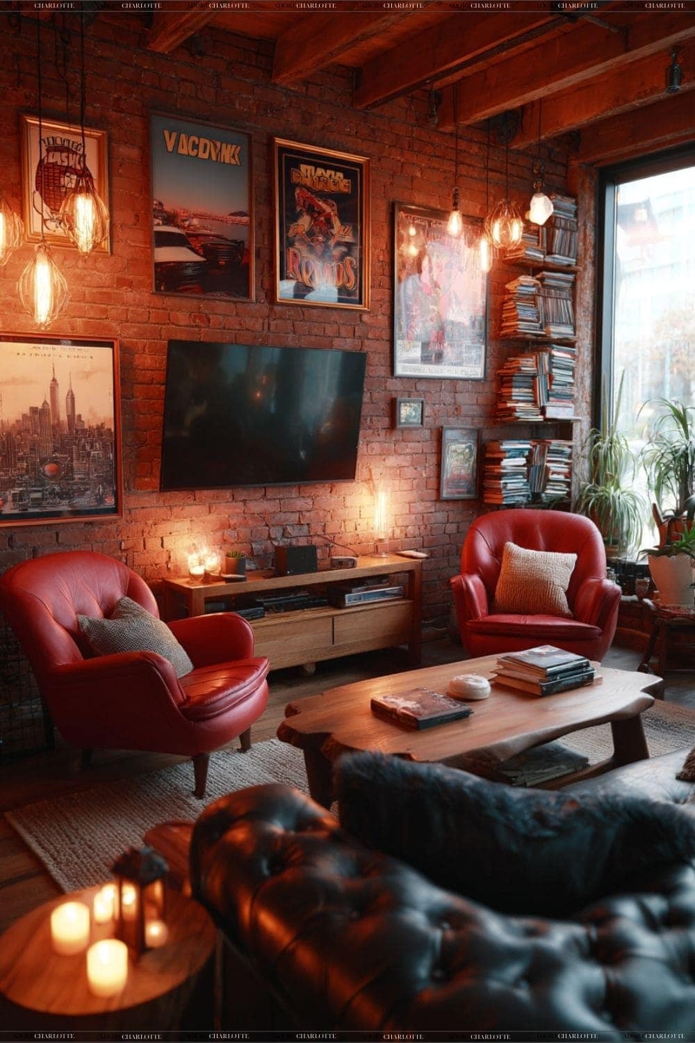Secondhand Decor and Accessories Budget-Friendly Man Cave Ideas
