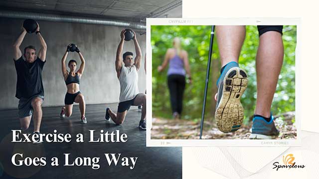 EXERCISE A LITTLE GOES A LONG WAY: MAJOR HEALTH BENEFITS 3 making exercise accessible