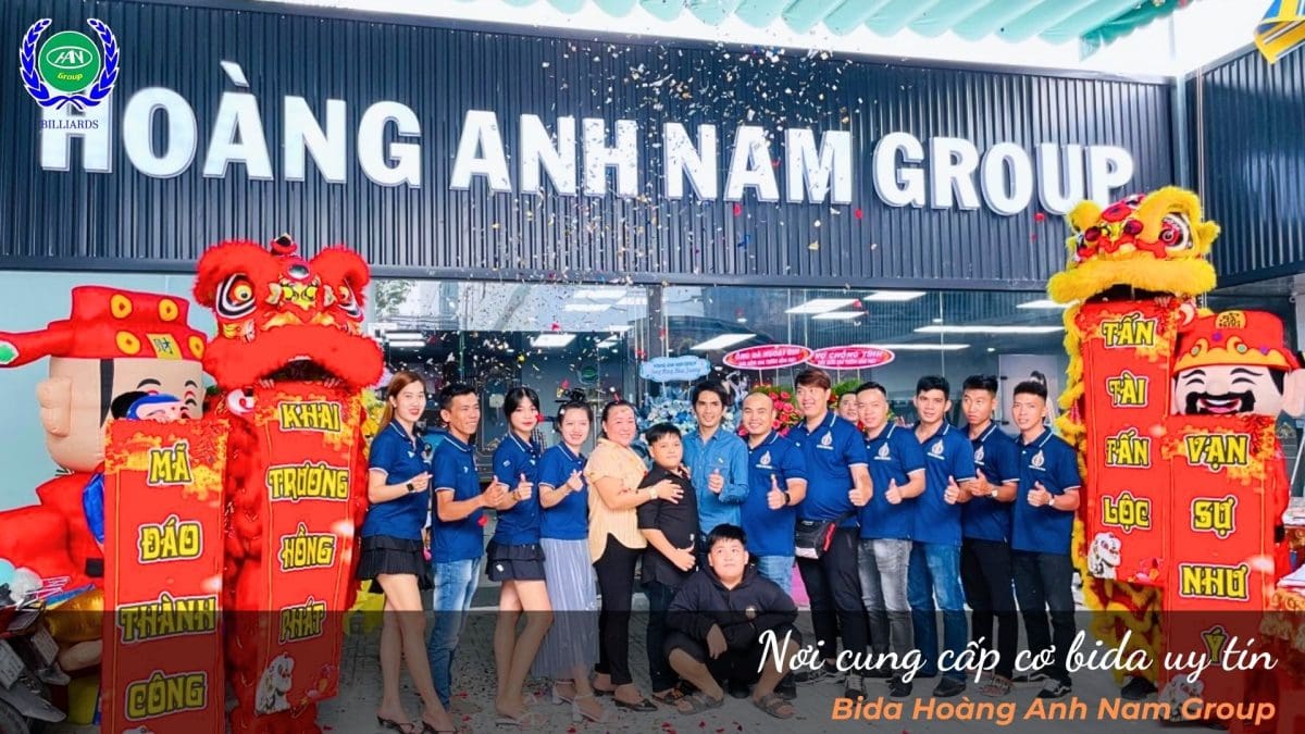 Bida Hoàng Anh Nam Group: Nơi cung cấp cơ bida uy tín
