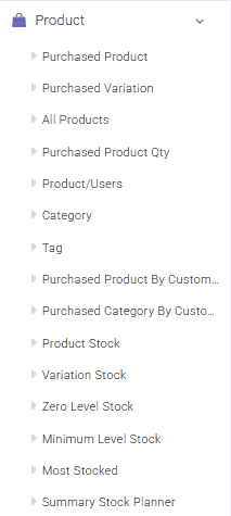 Product metrics based reports in woo report by ithemeland