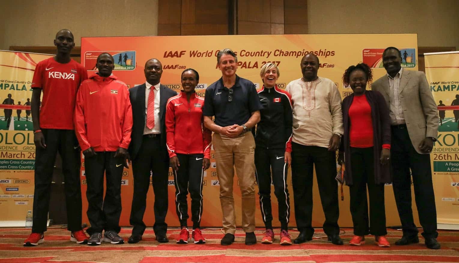 Asbel-Kiprop-Stephen-Cherono-Andrew-Kitaka-Faith-Kipyegon-Seb-Coe-Sasha-Gollish-Charles Bakkabulindi-Tegla-Loroupe-Paul-Tergat-by-Roger-Sedres