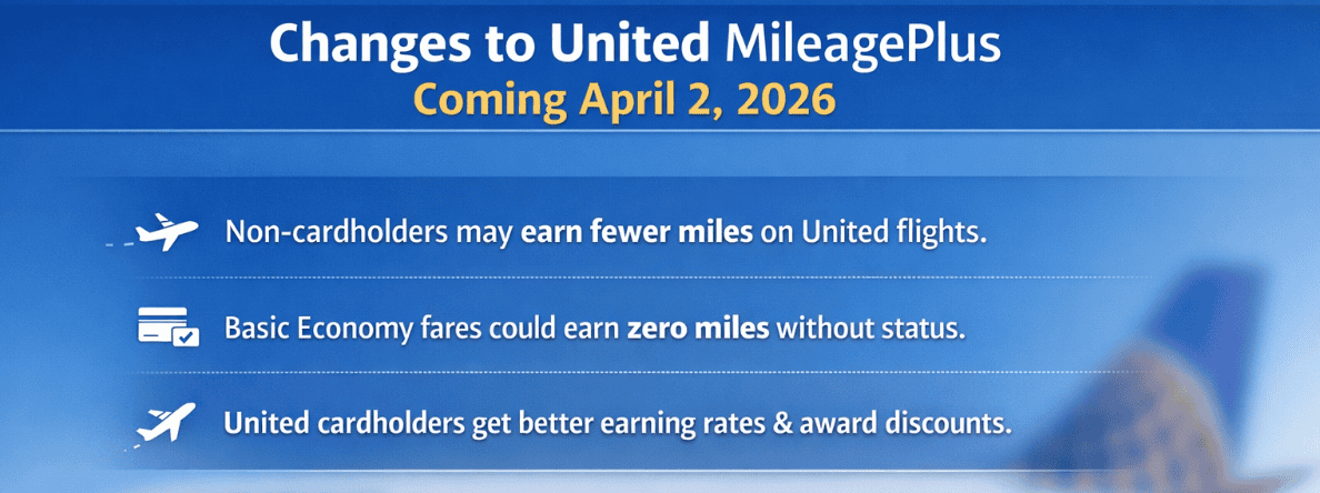 United Credit Cards in 2026: Which One Fits Your Travel Style? 1 Changes to United coming April 2, 2026