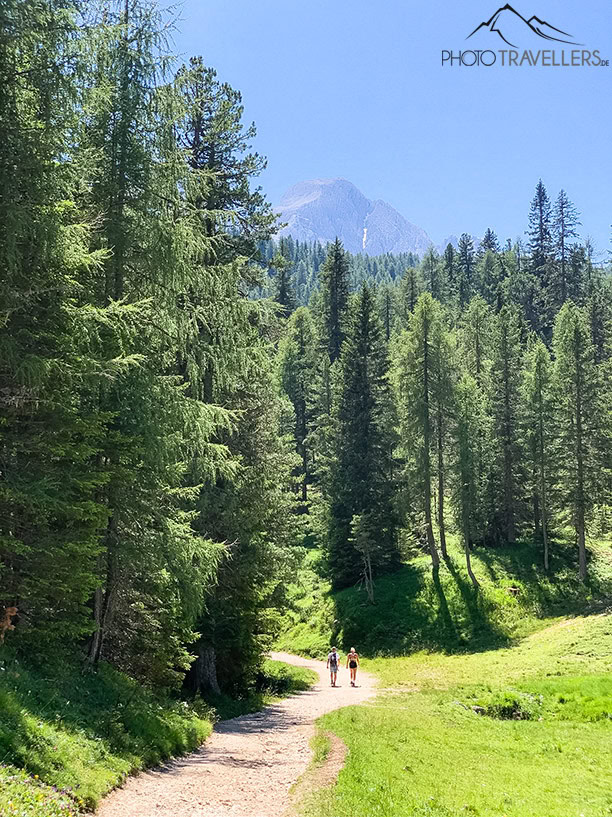 Start der Wanderung zum Sorapis See