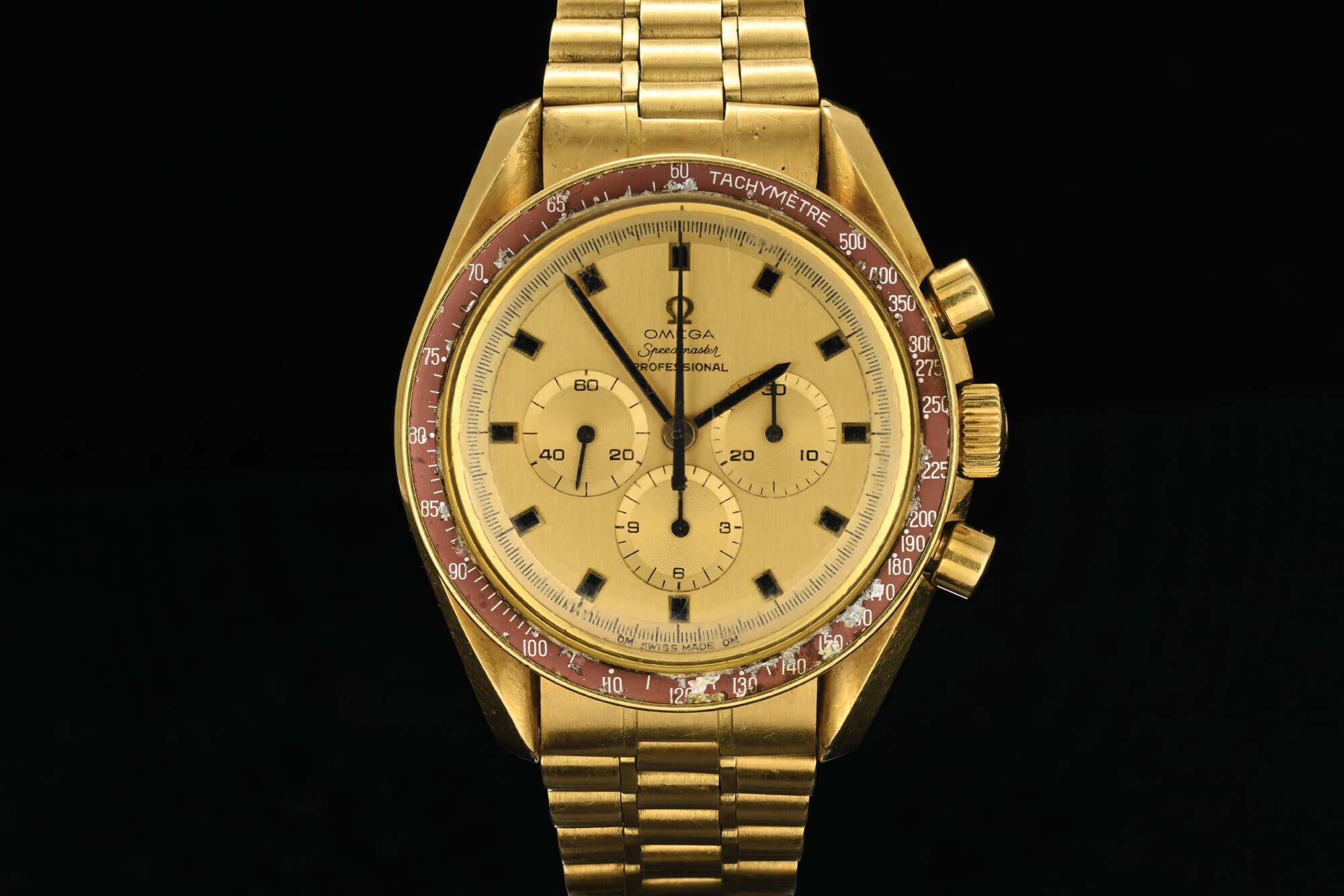 Neil Armstrong Gold Omega Speedmaster
