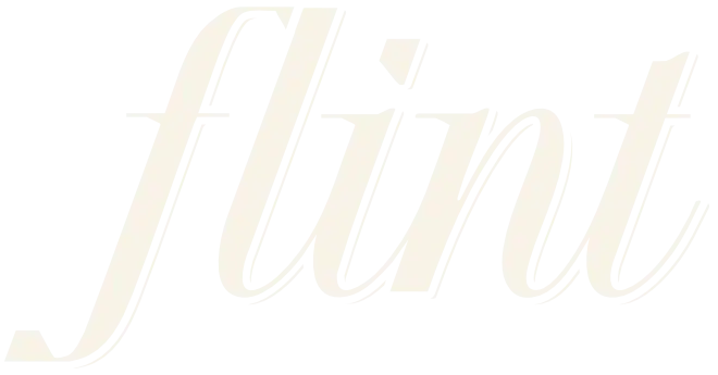 Logo Wijnbrouwerij FLINT website floral white
