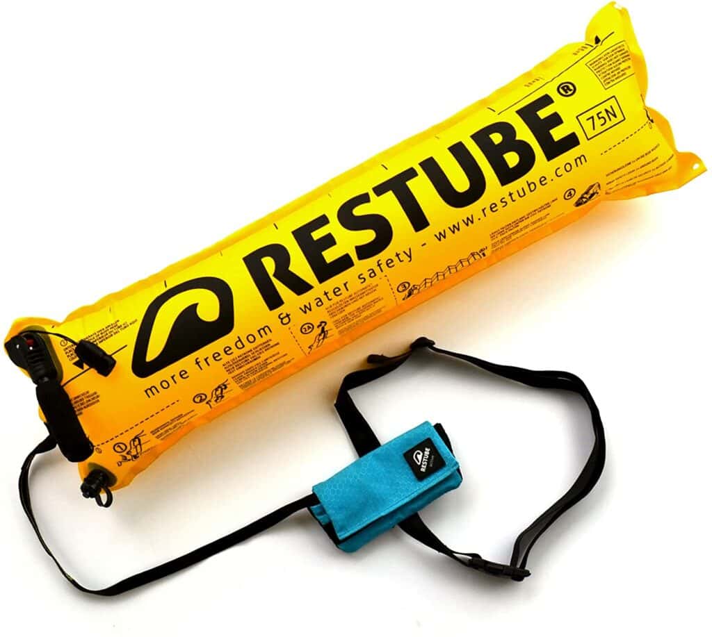 Resttube, der Lebensretter im Openwater 2 resttube