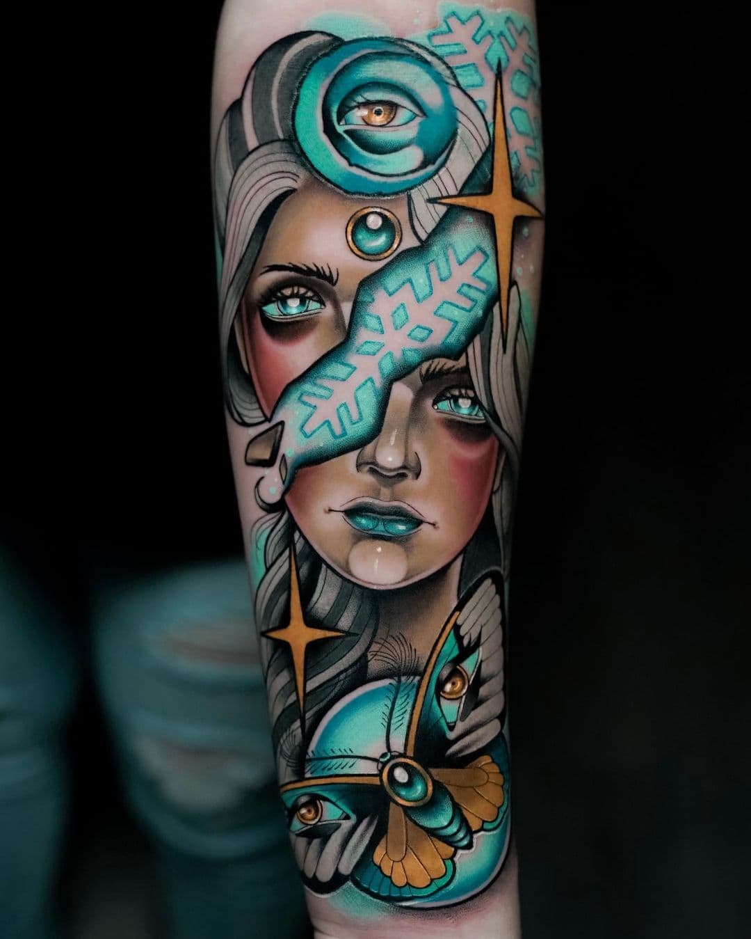 Neo Traditional Tattoos for Women: Bold & Beautiful