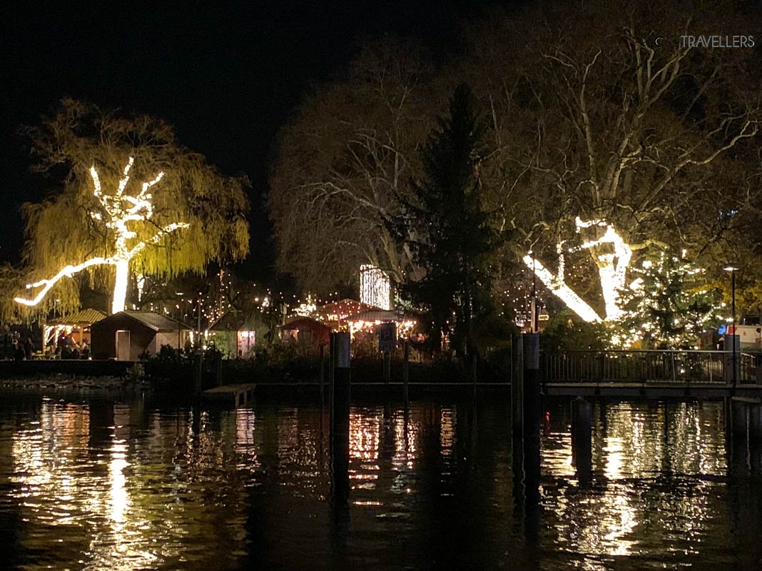 Rudolfs Weihnacht vom Wasser aus