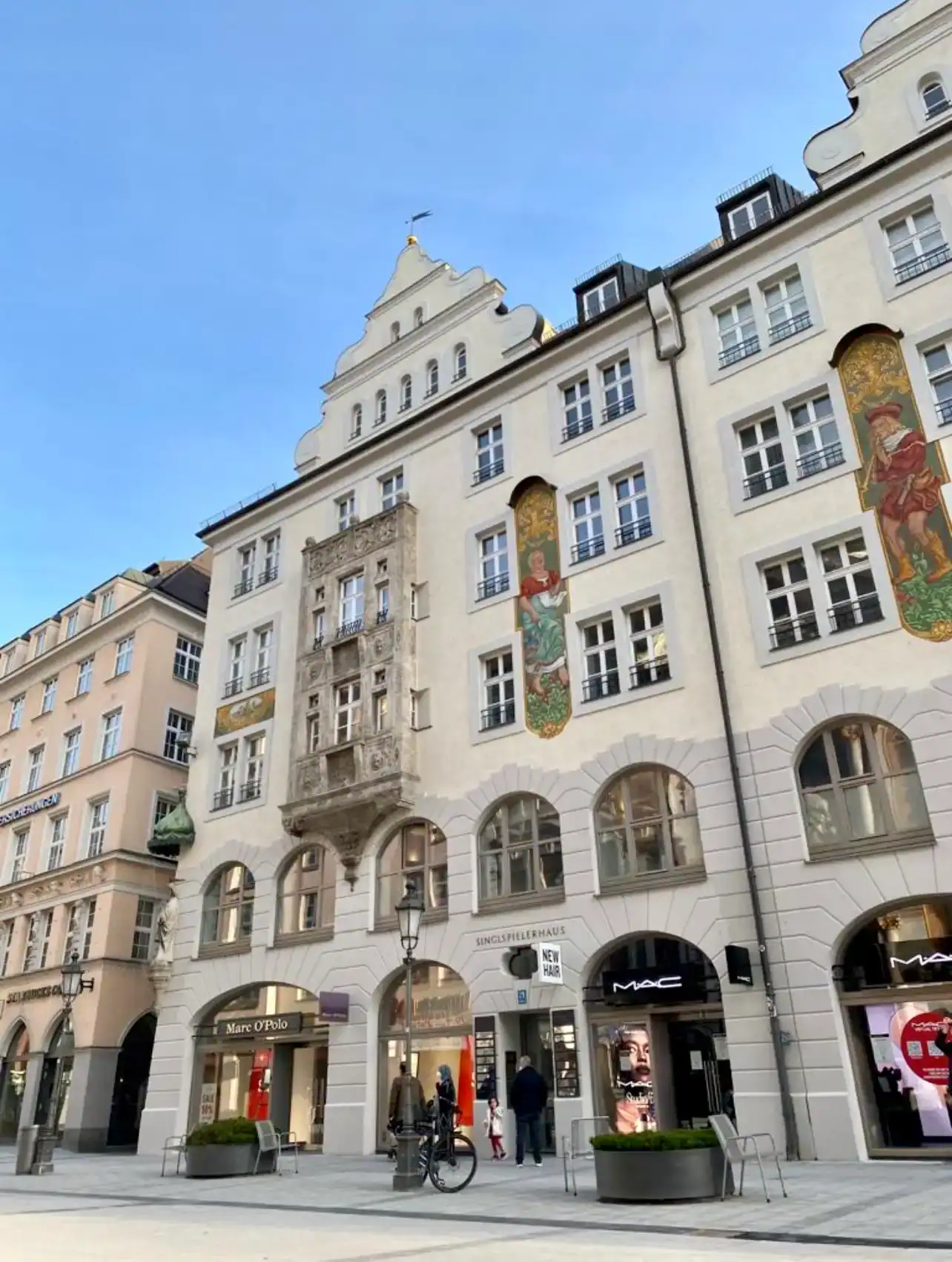 Aussenansicht Singlspielerhaus Dermatologie Sendlinger_Tor