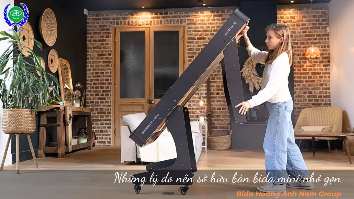 Những lý do nên sở hữu bàn bida mini nhỏ gọn
