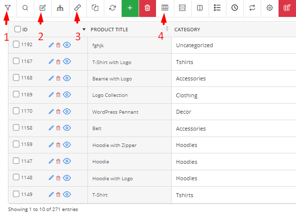 WooCommerce products bulk editing plugin tools