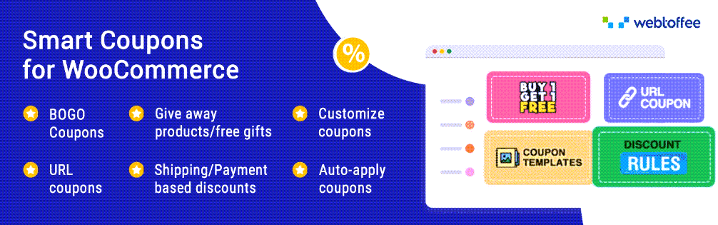 Woocommerce smart coupons plugin