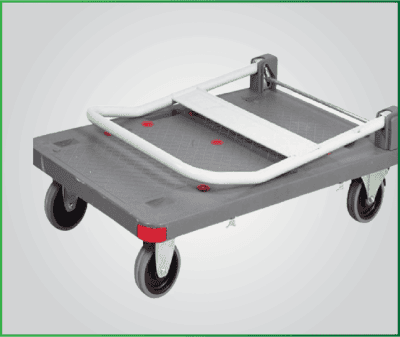 P 8 - NexGen Portable Staging & Dancefloors Folding trolley for staging platforms and riser legs.