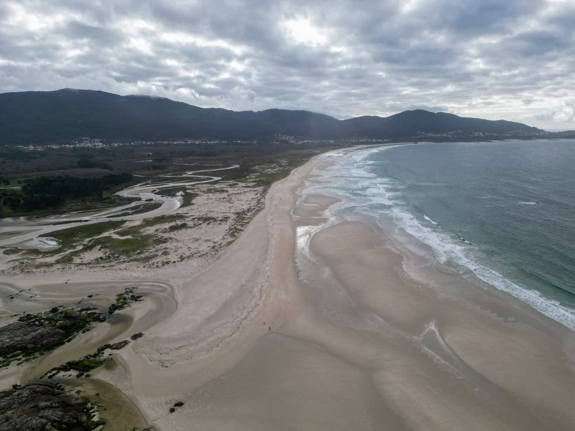 Praia de Carnota Nordspanien Strände Praia de Carnota Nordspanien Strände